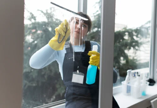 Nettoyage de vitres intérieures et extérieures à Hèches